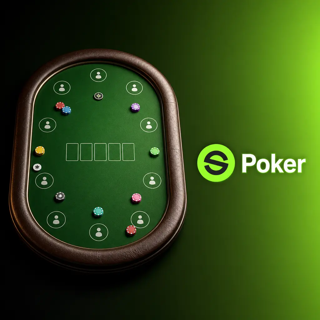 Casino poker table games including Texas Hold'em, Three Card Poker, and Caribbean Stud Poker at SpinGreen